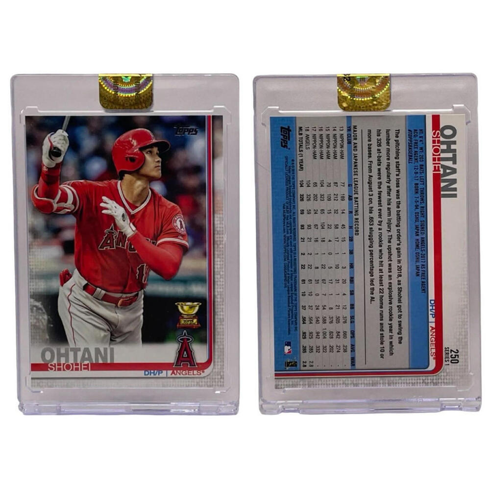 2019 Topps Series 1 #250 Shohei Ohtani- Gold Cup Rookie- Multi Year MVP